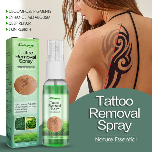 2pcs Spray De Remoção De Tatuagem: Seguro E Eficaz 30 Ml - Imagem 3