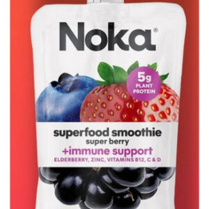 Smoothie Super Berry De 4,22 Onças (caixa Com 6) Da Noka