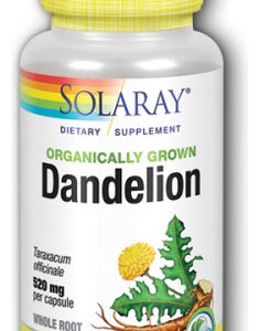 Dandelion 100 Cápsulas Da Solaray