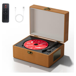 Leitor De Cd Yintiny Time Music Box Com Alto-falantes Blueto