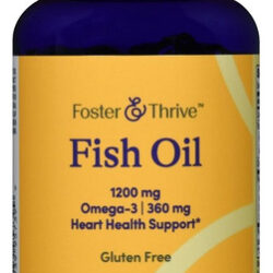 Fish Oil 1200 Mg 100 Softgels By Foster And Thrive