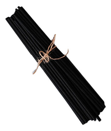 100 Pcs Difusor Set Difusor Substituição Rod Rattan Preto - Imagem 10