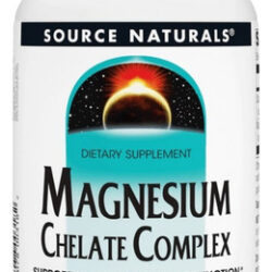 Magnesium Chelate 100 Mg 250 Tabs By Source Naturals