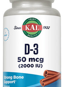 D-3 Chewable 2,000 Iu 200 Chews By Kal