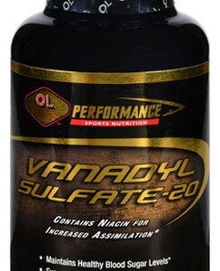 Sulfato De Vanadil 250 Cápsulas Da Olympian Labs
