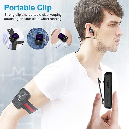 Esporte Bluetooth Mp3 Player Para Correr Com Música Reproduz - Imagem 9
