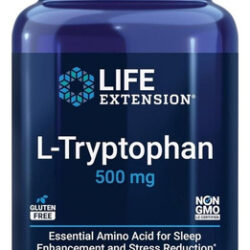 L Tryptohan 500 Mg 90 Vcaps By Life Extension