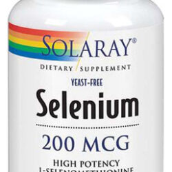 Selenium 200 Mcg 100 Cápsulas Da Solaray