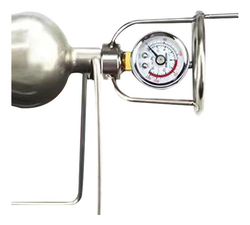 Máquina De Pipoca De Aço Inoxidável, Decoração De - Imagem 9