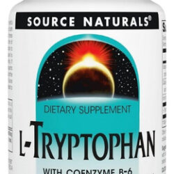 L-tryptophan 500 Mg 60 Tabs By Source Naturals