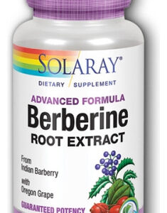 Berberine Special Formula 60 Cápsulas Da Solaray