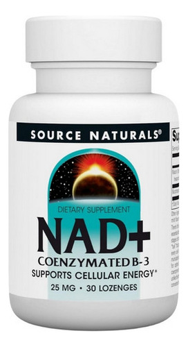 Coenzimado B-3 Sublingual 25 Mg 30 Comprimidos Da Source Nat
