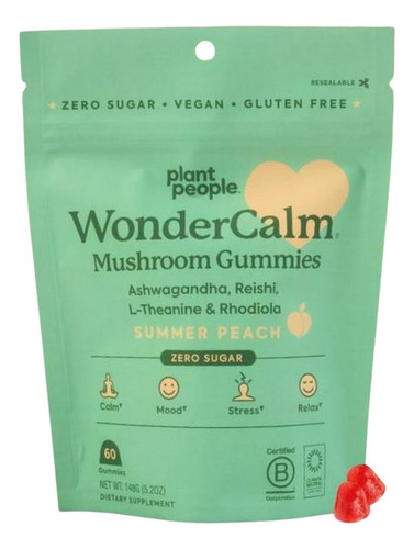 60 Gomas Wondercalm Mushroom Summer Peach, Da Plant People