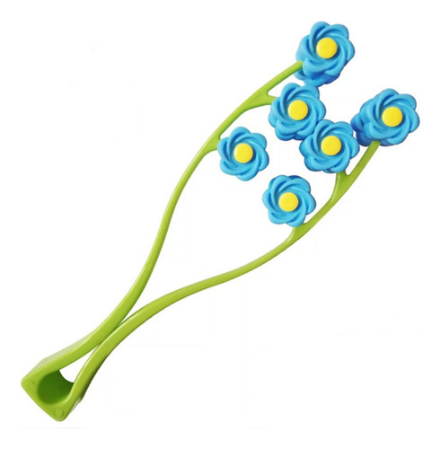 Rolo De Massagem Facial Massageador Facial Em Forma De Flor - Imagem 13