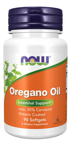 Óleo De Orégano 90 Cápsulas Gelatinosas Da Now Foods