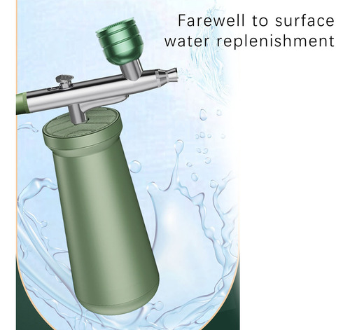 Kit De Aerógrafo Recarregável M Hydrogen Oxygen Facial Beau - Imagem 14