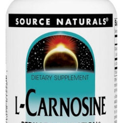 L-carnosine 500 Mg 60 Tabs By Source Naturals