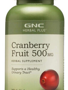 Suplemento Gnc Herbal Plus Whole Herb Cranberry 500mg 100 Ca