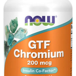 Gtf Chromium 200mcg 250 Comprimidos Da Now Foods