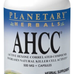 Cápsulas Ahcc 500 Mg 60 Cápsulas Da Planetary Herbals