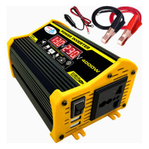 Inversor Usb Dc12volt Ac110/220volt Led Display Para Inverso