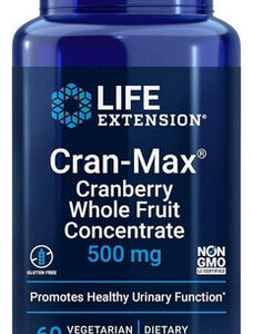 Cran Max 500 Mg 60 Cápsulas Da Life Extension