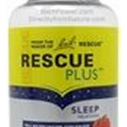 Melatonina Rescue Plus Sleep 60 Gomas De Bach