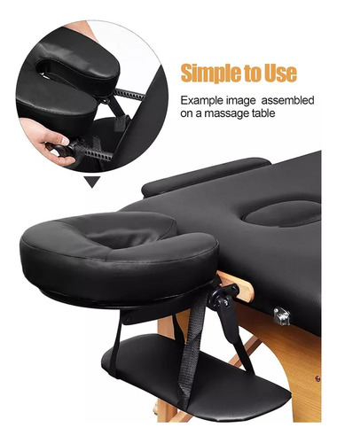Suporte De Encosto De Cabeça De Massagem Fwefww Para Macas - Imagem 4