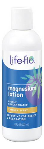 Loção De Magnésio De 8 Onças Da Life-flo