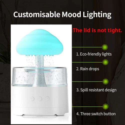 Umidificador De Nuvem De Chuva, Umidificador De Cogumelos, U - Imagem 4