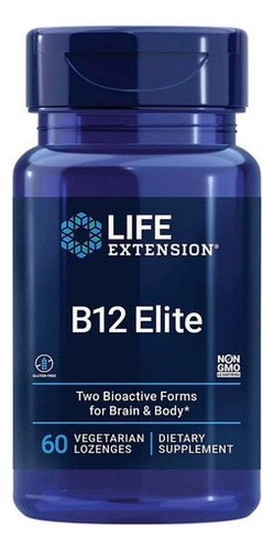 Pastilhas B12 Elite 60 Da Life Extension