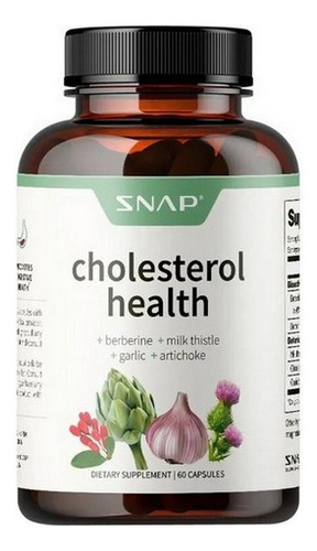 Cholesterol Health 60 Cápsulas Da Snap Supplements