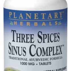 Three Spices Sinus Support 180 Comprimidos Da Planetary Herb
