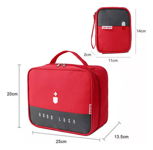 Kit De Primeiros Socorros Portátil Kit Médico De Grande Capa - Imagem 3