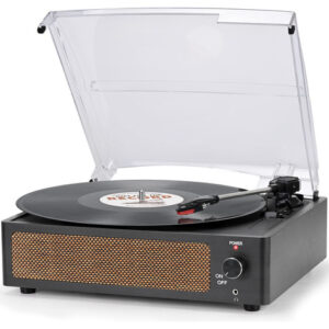 Toca-discos De Vinil Seasonlife Vintage Turntable Com Alto-f