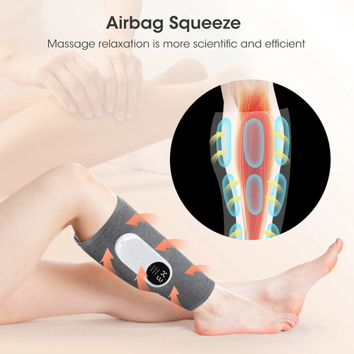 Massageador De Pernas Com Aquecimento Por Compressão De Ar - Imagem 12