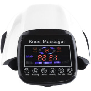Massageador De Joelho Com Luz Vermelha E Pressão Térmica