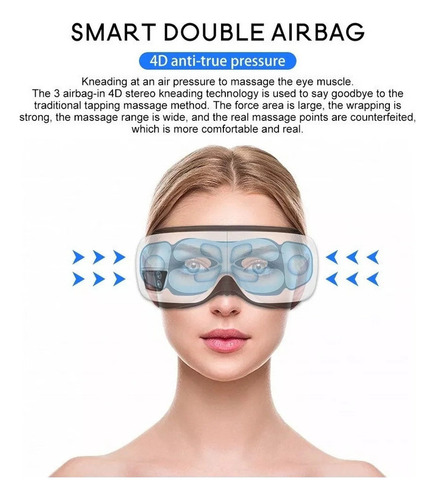 Massageador Ocular De Vibração De Airbag Inteligente 6d - Imagem 4