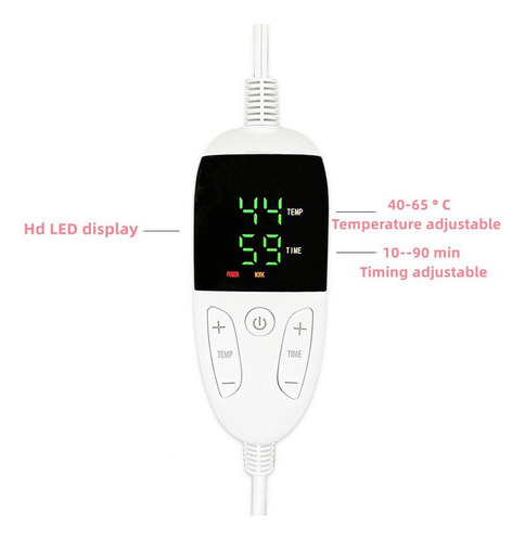 Almofada De Aquecimento De Fisioterapia Cobertor Elétrico - Imagem 13