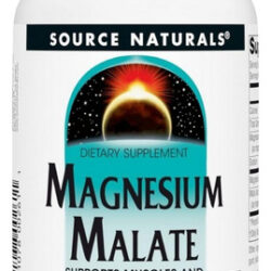 Magnesium Malate 90 Tabs By Source Naturals