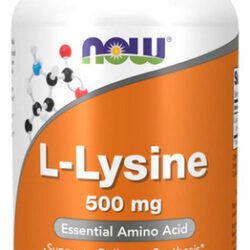 L-lisina 500 Mg 250 Cápsulas Da Now Foods