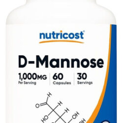 Cápsulas De D-manose 1000 Mg (60 Unidades) Da Nutricost