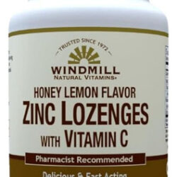 Pastilhas De Zinco Com Vitamina C, Mel E Limão 60 Pastilhas