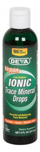 Trace Mineral Drops Ionic 8 Fl Oz Da Deva Vegan Vitamins