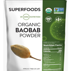 Suplemento Mrm Nutrition Organic Baobab Powder 40 Porções