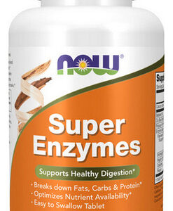 Super Enzymes 90 Comprimidos Da Now Foods