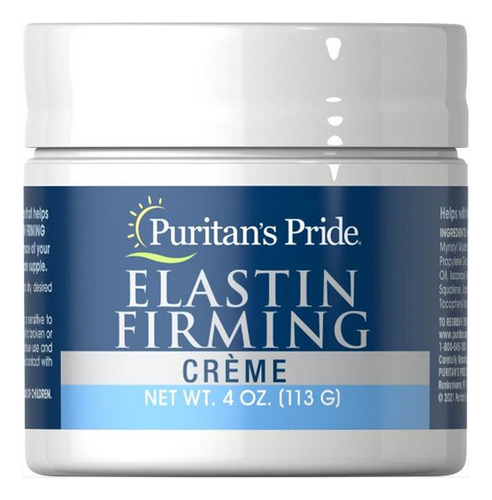 Crfme Firmador De Elastina 4 Onças Da Puritan's Pride
