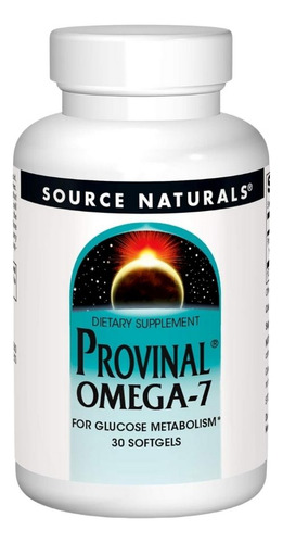 Provinal Omega-7 30 Softgel By Source Naturals