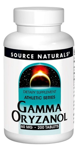 Gamma Oryzanol 60 Mg 200 Tabs By Source Naturals