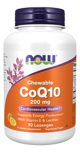 Coq10 200 Mg 90 Pastilhas | Por Now Foods